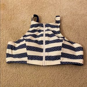 Never worn Sailboat bathing suit top!